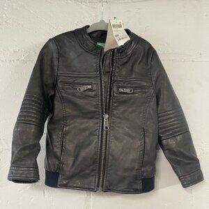 Toddler Leather Coat